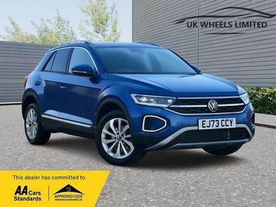 Used VW T-Roc Style 150 HP (110 kW) 2023 Blue SUV