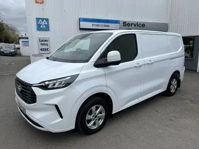 Used Ford Transit Custom Limited 136 HP (100 kW) 2024 White Van