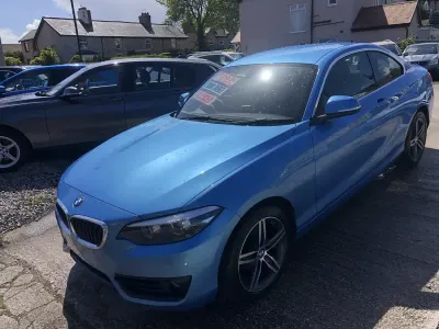 Usado BMW 218 Sport Line 2018 Azul Coupé