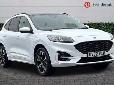 White Used 2022 Ford Kuga ST-Line X SUV | £20,268 (Fair price)