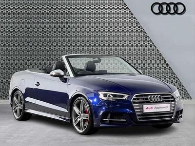 Used Audi S3 Cabriolet 296 HP (217 kW) 2019 Blue Cabriolet