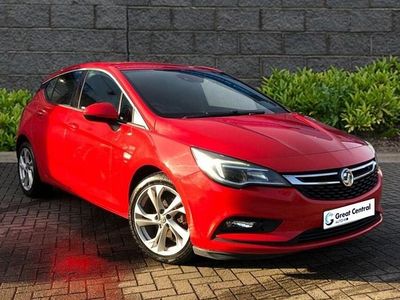 Used Vauxhall Astra SRi 110 HP (80 kW) 2016 Red Hatchback
