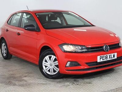 Used VW Polo S 65 HP (47 kW) 2018 Red Hatchback