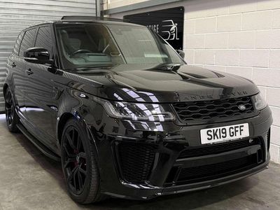 Used Land Rover Range Rover Sport SVR 2019 Black SUV
