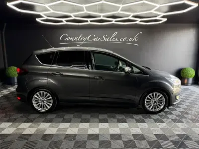 Second-hand Ford C-MAX Titanium 125 CP (91 kW) 2016 Gri Monovolum