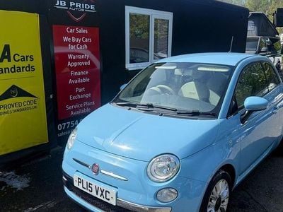 Usado Fiat 500 Pop Star 69 HP (50 kW) 2015 Azul Citadino