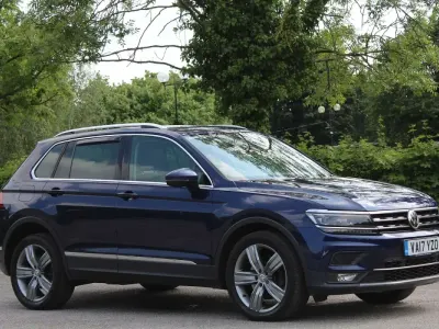 Used VW Tiguan SEL 236 HP (173 kW) 2017 Blue SUV