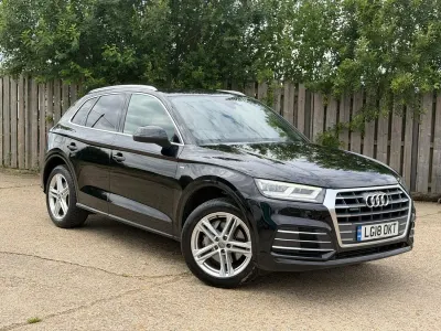 Used Audi Q5 S-Line 252 HP (185 kW) 2018 Black SUV