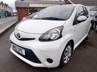 White Used 2012 Toyota Aygo Hatchback | £3,995 (Fair price)