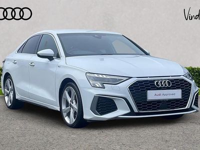 Used Audi A3 S-Line 147 HP (108 kW) 2023 White Sedan