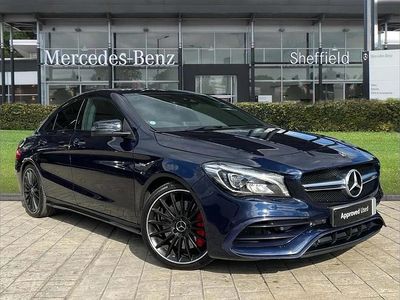 Blue Used 2018 Mercedes CLA45 AMG Coupe | £20,000 (Super price)