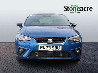 Used Seat Ibiza FR Sport 95 HP (69 kW) 2023 Blue Hatchback