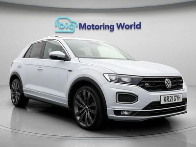 Silver Used 2021 VW T-Roc R-line SUV | £20,300 (Fair price)