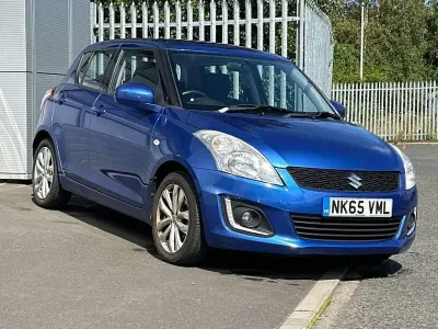 Used Suzuki Swift SZ3 94 HP (69 kW) 2015 Blue Hatchback