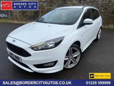 Używany Ford Focus ST-Line 120 KM (88 kW) 2017 Biały Kombi