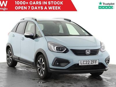 Used Honda Jazz Hybrid 109 HP (80 kW) 2022 Blue Hatchback