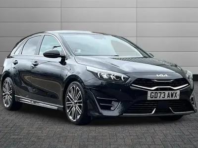 Used Kia Ceed GT-Line S 158 HP (116 kW) 2024 Black Hatchback
