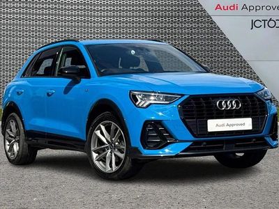 Używany Audi Q3 Black Edition 150 KM (110 kW) 2022 Niebieski SUV