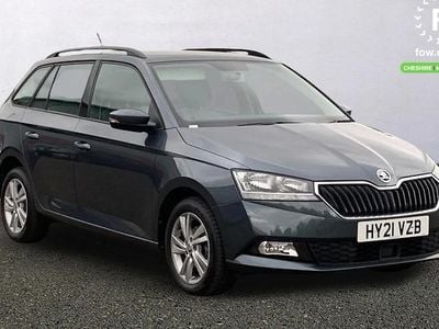 Used Skoda Fabia SE 95 HP (69 kW) 2021 Grey Estate