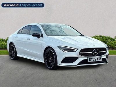 White Used 2022 Mercedes CLA180 AMG Line Premium Plus Sedan | £26,899 (Fair price)