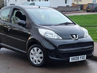 Black Used 2009 Peugeot 107 Hatchback | £3,095 (Fair price)