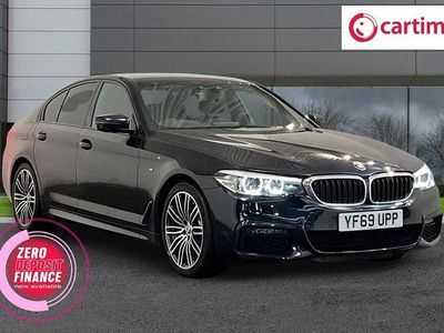 Begagnad BMW 520 M Sport 184 HK (135 kW) 2019 Svart Sedan