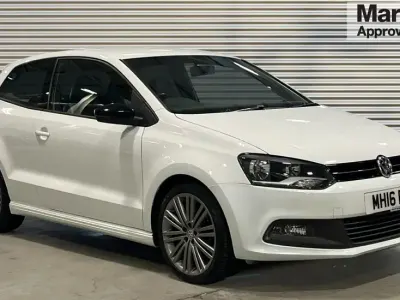 Used VW Polo BlueGT 150 HP (110 kW) 2016 White