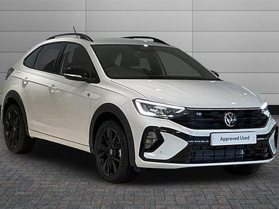 Pure white New 2025 VW Taigo R-line SUV | £26,550 (Expensive)
