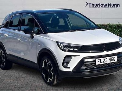 Used Vauxhall Crossland Ultimate 110 HP (80 kW) 2023 White SUV