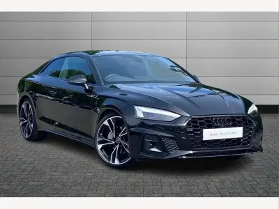 Used Audi A5 Comfort 204 HP (150 kW) 2021 Black Coupe