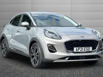 Used Ford Puma Titanium 123 HP (90 kW) 2021 Silver SUV