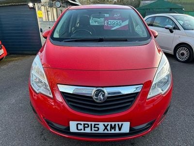 Used Vauxhall Meriva 100 HP (73 kW) 2015 Red MPV