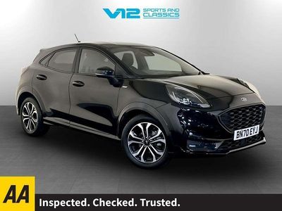 Black Used 2020 Ford Puma ST-Line Hatchback | £9,295