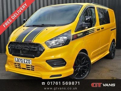 Used Ford Transit Custom 130 HP (95 kW) 2021 Yellow Van