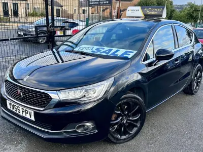 Used DS Automobiles DS4 Prestige 150 HP (110 kW) 2016 Black Hatchback