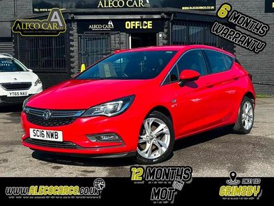 Used Vauxhall Astra SRi 136 HP (100 kW) 2016 Red Hatchback