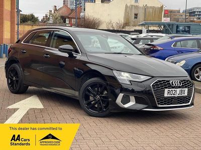 Used Audi A3 Sport 110 HP (80 kW) 2021 Black Sedan