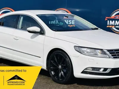 Used VW CC GT 140 HP (102 kW) 2014 White Sedan