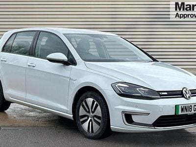 White Used 2018 VW e-Golf Hatchback | £9,980 (Fair price)