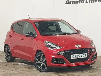 Used Hyundai i10 N Line 2025 Red Hatchback