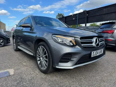 Usado Mercedes GLC250 AMG line 2018 Cinzento SUV