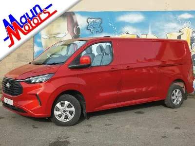 Used Ford Transit Custom Limited 150 HP (110 kW) 2024 Red Van