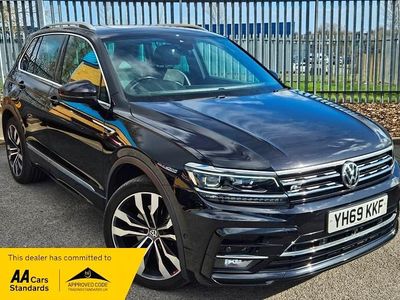 Used VW Tiguan R-line 190 HP (139 kW) 2019 Black SUV