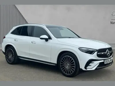 Used Mercedes GLC300e AMG Line Premium Plus 254 HP (186 kW) 2025 White SUV