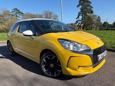 Used DS Automobiles DS3 Elegance 2016 Yellow Hatchback