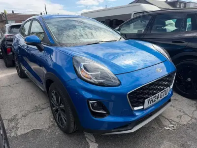Used Ford Puma Titanium 2024 Blue SUV