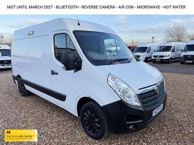 Used Vauxhall Movano 130 HP (95 kW) 2018 White MPV