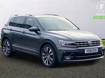 Used VW Tiguan R-line 180 HP (132 kW) 2018 Grey SUV