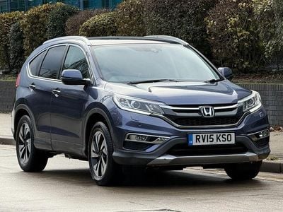 Blue Used 2015 Honda CR-V EX SUV | £13,890 (Fair price)
