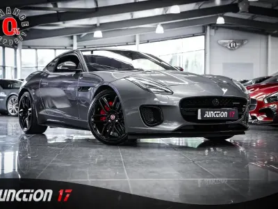 Used Jaguar F-Type R-Dynamic 300 HP (220 kW) 2017 Grey Coupe